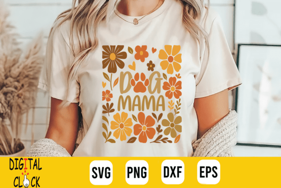 Abstract Boho Dog Mama Floral Dog Lover: A Designer’s Review