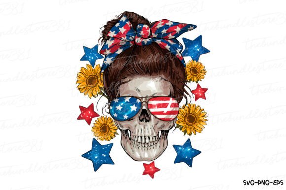 American Mom 4th of July PNG Design Review