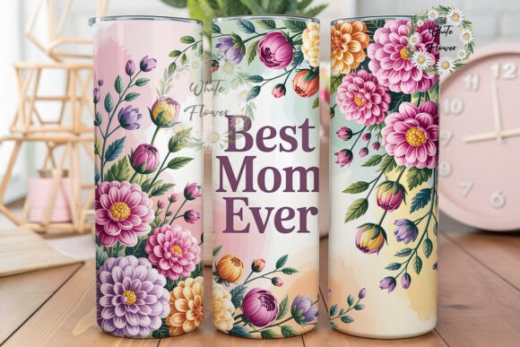 Best Mom Ever Floral Tumbler PNG: A Designer's Honest Review