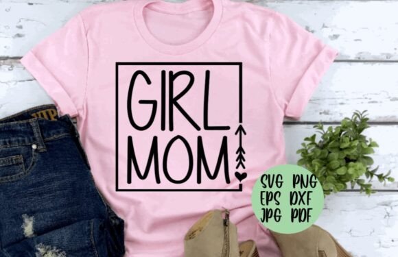 Girl Mom with Frame Heart Arrow – A Designer’s Honest Take