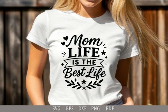 Mom Life Funny Design for T‑Shirts SVG: A Designer’s Review