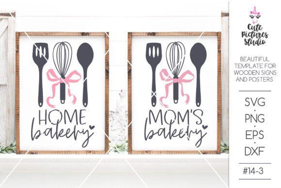 Moms Home Bakery SVG Cut File: An Embroidery Designer’s Take