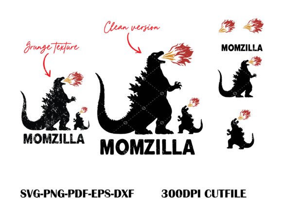 Momzilla SVG Bundle – Mother’s Day FUNNY