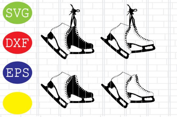 Tied Hanging Figure Skates Svg: Embroidery Design Review